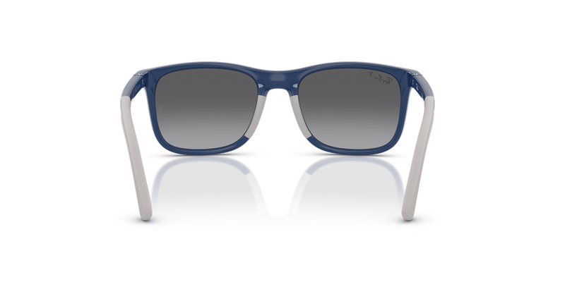 Ray-Ban Junior 0RJ9084S in Blue On Rubber Grey - Alternate View