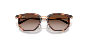 Striped Havana / Light Brown Gradient Dark Brow (721913)
