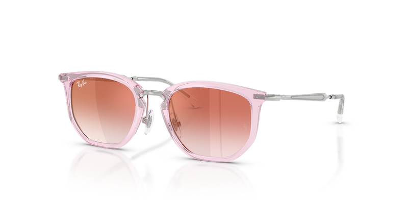 Ray-Ban Junior 0RJ9085S in Transparent Pink - Alternate View
