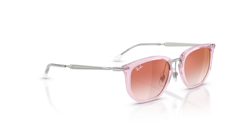 Ray-Ban Junior 0RJ9085S in Transparent Pink - Alternate View