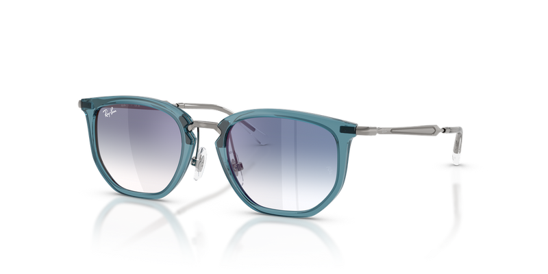 Ray-Ban Junior 0RJ9085S in Transparent Blue - Alternate View