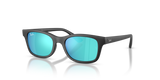 Matte Black / Light Green Mirror Blue (100S55)