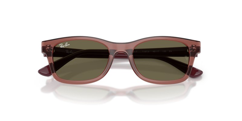 Ray-Ban Junior RJ9086SF in Transparent Violet - Alternate View