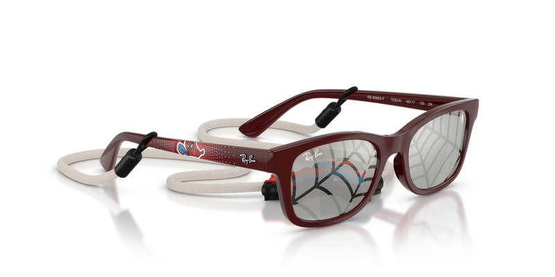 Ray-Ban Junior RJ9086SF in Dark Red - Alternate View