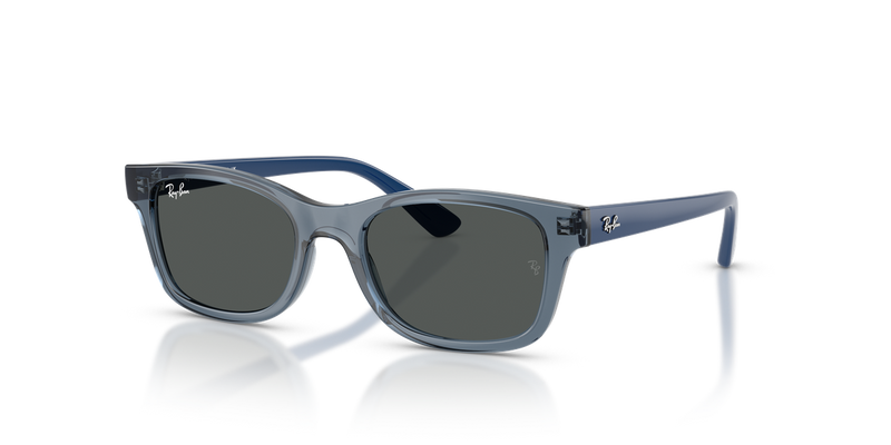 Ray-Ban Junior RJ9086S in Transparent Blue - Front View