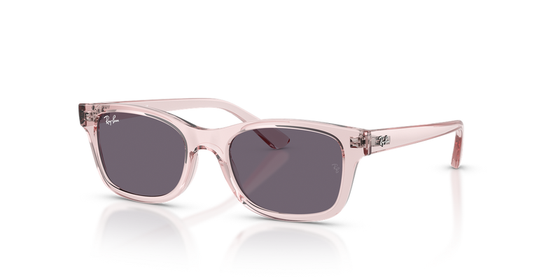 Ray-Ban Junior RJ9086S in Transparent Pink - Alternate View