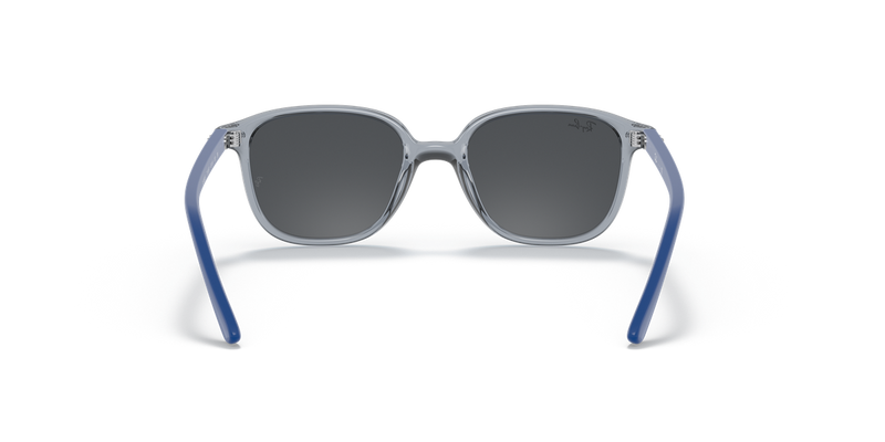 Ray-Ban Junior JUNIOR LEONARD in Transparent Blue - Temple Detail