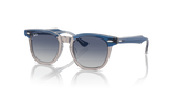 Top Dark Blue & Brown & Light Grey / Grey/Blue (71554L)