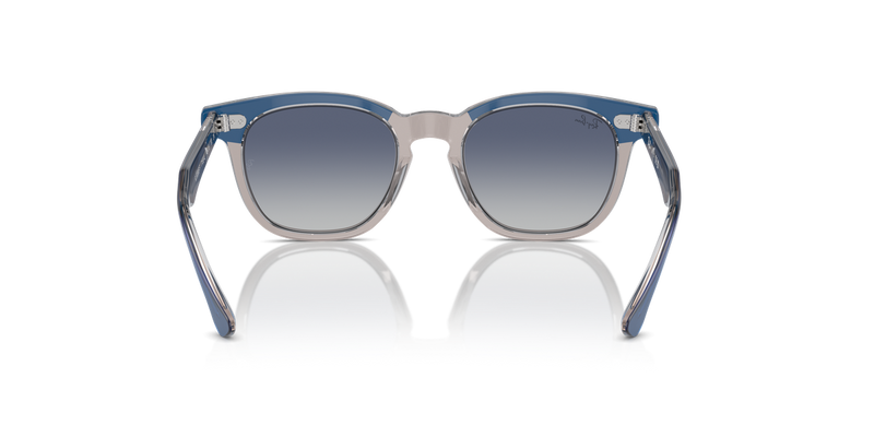 Ray-Ban Junior 0RJ9098SF in Top Dark Blue & Brown & Light Grey - Alternate View