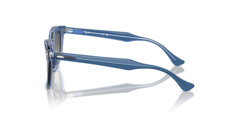 Ray-Ban Junior 0RJ9098SF in Top Violet On Transparent Violet - Alternate View