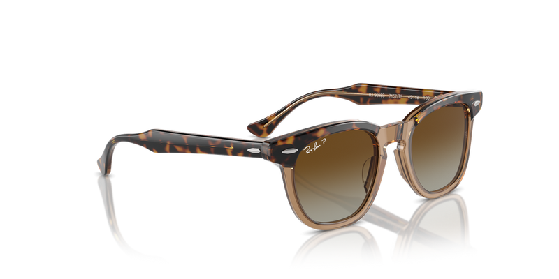 Ray-Ban Junior 0RJ9098S in Havana On Transparent - Alternate View