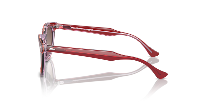 Ray-Ban Junior 0RJ9098S in Top Red & Orange & Light Purple - Alternate View