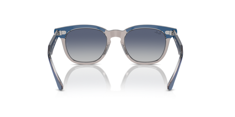 Ray-Ban Junior 0RJ9098S in Top Dark Blue & Brown & Light Grey - Alternate View