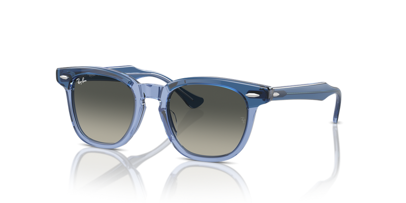 Ray-Ban Junior 0RJ9098S in Top Violet On Transparent Violet - Alternate View