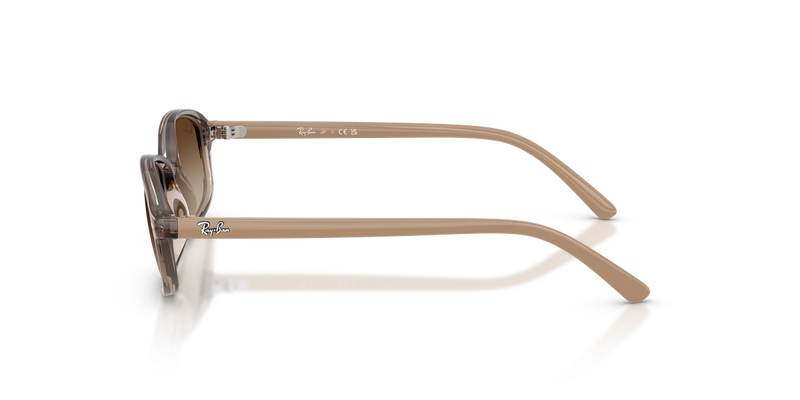 Ray-Ban Junior 0RJ9132SF in Transparent Beige - Alternate View