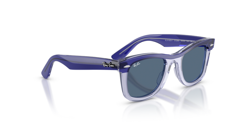 Ray-Ban Junior 0RJ9140SF in Blue Transparent - Alternate View
