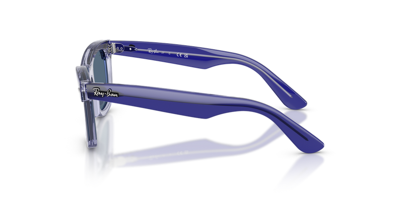 Ray-Ban Junior 0RJ9140S in Blue Transparent - Alternate View