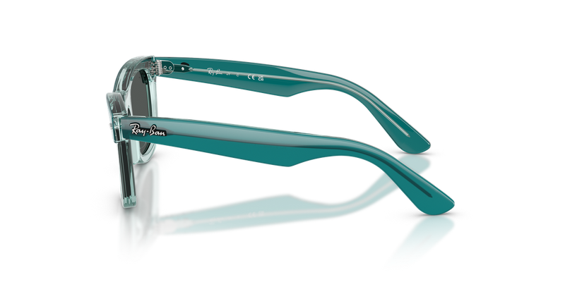 Ray-Ban Junior 0RJ9140S in Green Transparent - Alternate View