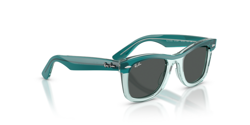 Ray-Ban Junior 0RJ9140S in Green Transparent - Alternate View