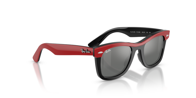 Ray-Ban Junior 0RJ9140S in Red & Black - Alternate View