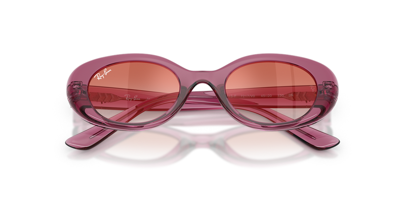 Ray-Ban Junior 0RJ9141SF in Transparent Violet - Alternate View