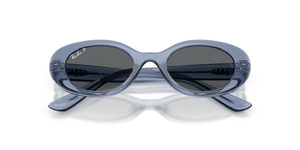 Transparent Blue / Dark Grey Polarized (721681)