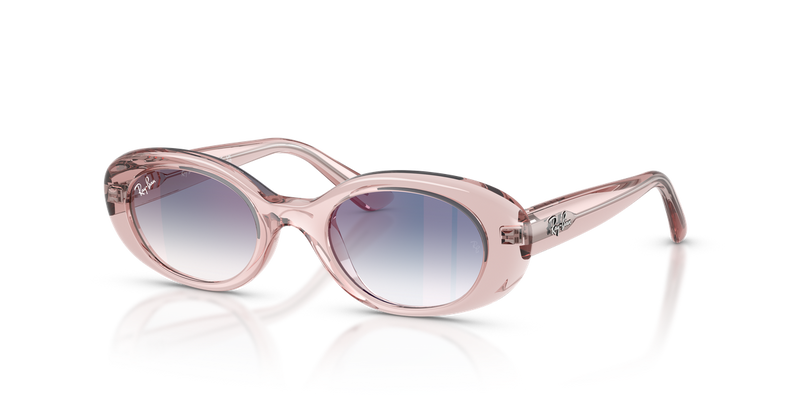 Ray-Ban Junior 0RJ9141S in Transparent Pink - Alternate View