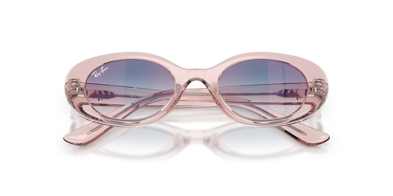 Ray-Ban Junior 0RJ9141S in Transparent Pink - Alternate View