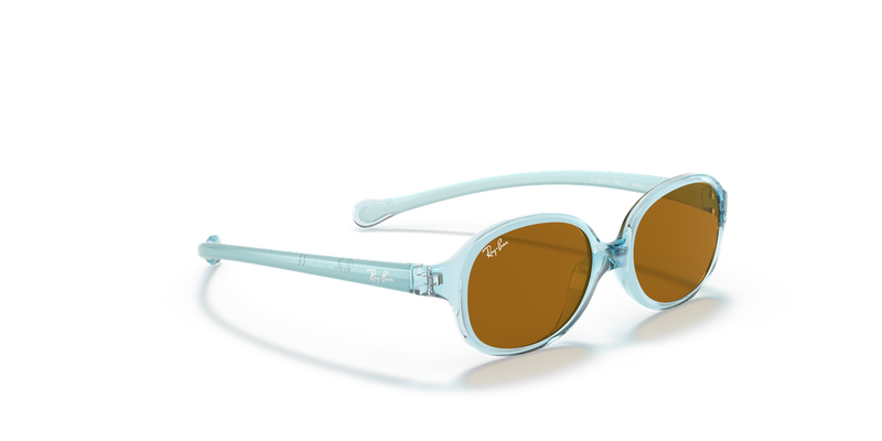 Ray-Ban Junior 0RJ9187S in Transparent Light Blue - Alternate View