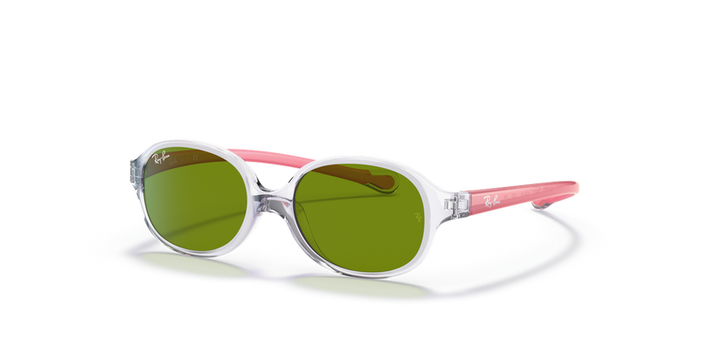 Ray-Ban Junior 0RJ9187S in Transparent Light Violet - Alternate View