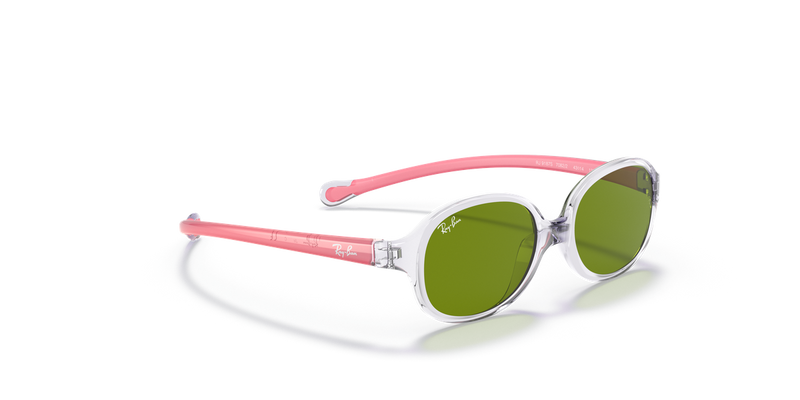Ray-Ban Junior 0RJ9187S in Transparent Light Violet - Alternate View