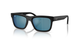 Matte Black / Dark Blue Mirror Blue (100S55)