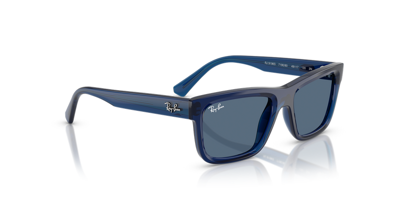 Ray-Ban Junior 0RJ9196S in Transparent Blue - Alternate View