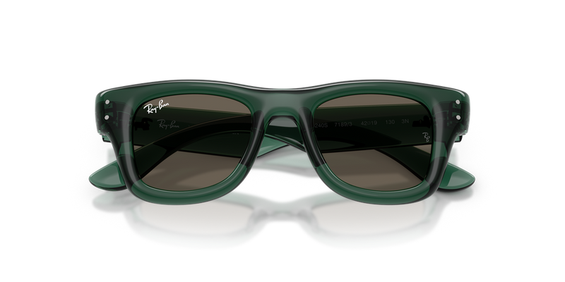 Ray-Ban Junior RJ9240S in Transparent Green - Alternate View