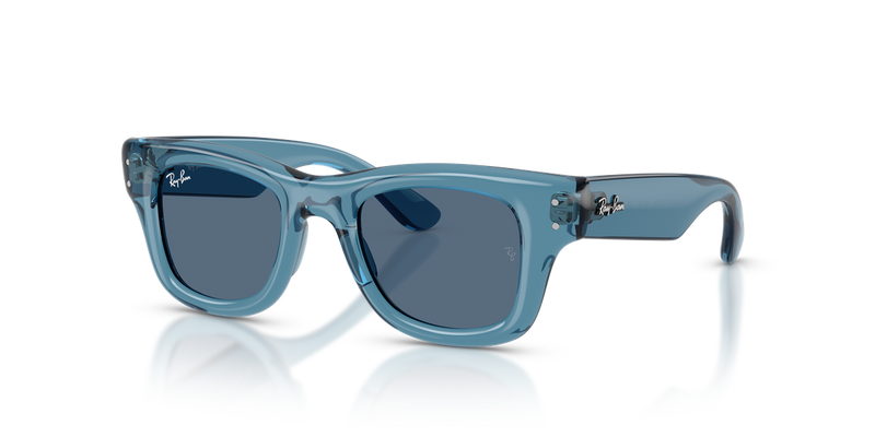 Ray-Ban Junior RJ9240S in Transaprent Blue - Alternate View