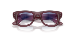 Transaprent Violet / Clear Gradient Blue Mirror Red (7229U0)