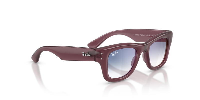 Ray-Ban Junior RJ9240S in Transaprent Violet - Alternate View