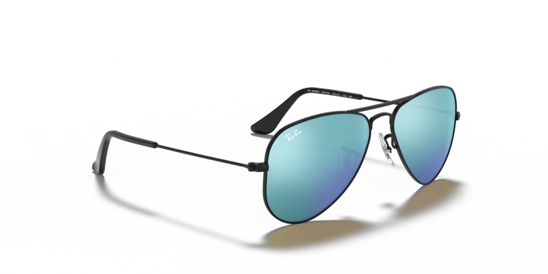 Ray-Ban Junior JUNIOR AVIATOR in Black - Alternate View