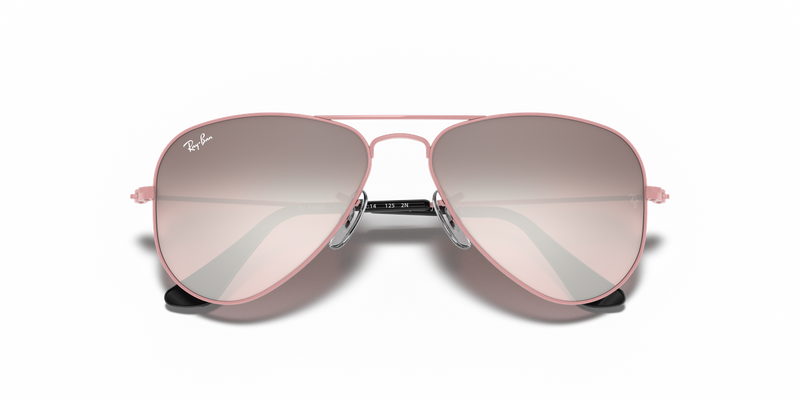 Ray-Ban Junior JUNIOR AVIATOR in Pink (211/7E) - Alternate View