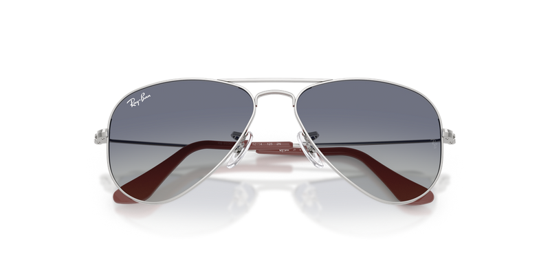 Ray-Ban Junior JUNIOR AVIATOR in Silver - Alternate View