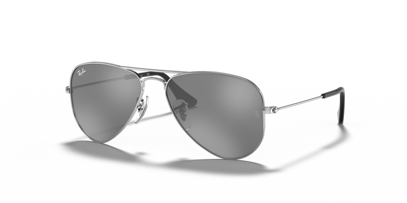 Ray-Ban Junior JUNIOR AVIATOR in Silver - Alternate View