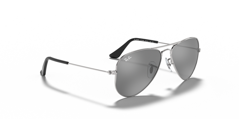 Ray-Ban Junior JUNIOR AVIATOR in Silver - Alternate View