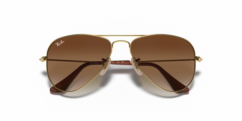 Ray-Ban Junior JUNIOR AVIATOR in Arista Gold - Alternate View