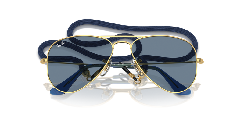 Ray-Ban Junior JUNIOR AVIATOR in Arista Gold - Alternate View