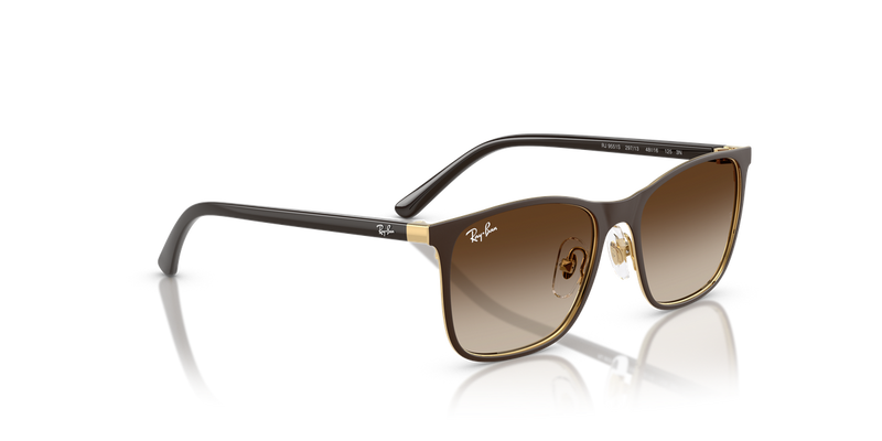 Ray-Ban Junior 0RJ9551S in Brown On Arista - Alternate View