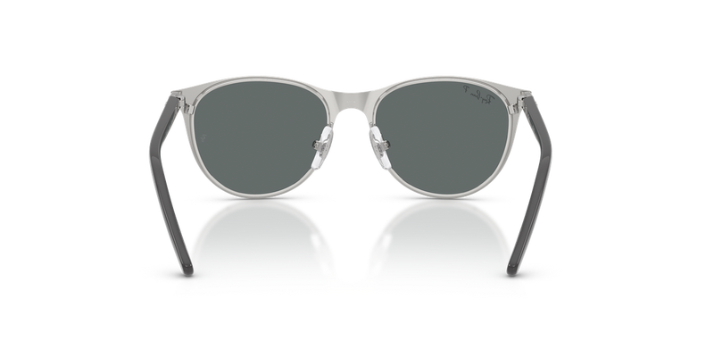 Ray-Ban Junior 0RJ9552S in Black On Silver - Alternate View