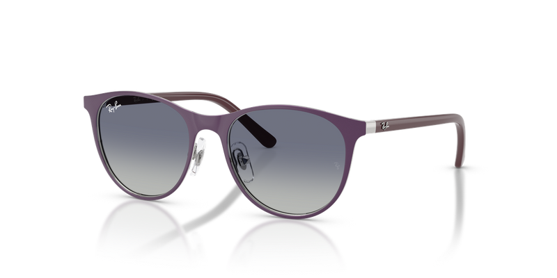 Ray-Ban Junior 0RJ9552S in Matte Violet On Silver - Alternate View