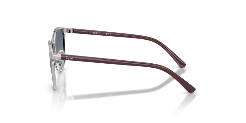 Ray-Ban Junior 0RJ9552S in Matte Violet On Silver - Alternate View