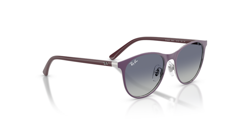 Ray-Ban Junior 0RJ9552S in Matte Violet On Silver - Alternate View