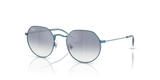 Light Blue / Clear Gradient Blue Mirror Silver (303/7B)
